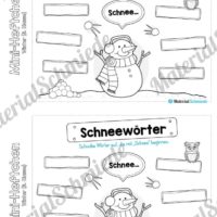 Mini-Heft: Winter 3. Klasse (Vorschau 11)