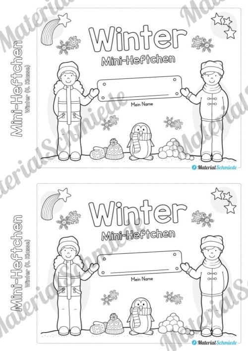 Mini-Heft: Winter 4. Klasse (Vorschau 01)