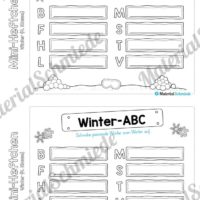 Mini-Heft: Winter 4. Klasse (Vorschau 02)
