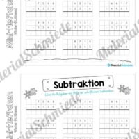 Mini-Heft: Winter 4. Klasse (Vorschau 05)