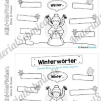 Mini-Heft: Winter 4. Klasse (Vorschau 09)