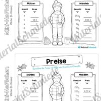 Mini-Heft: Winter 4. Klasse (Vorschau 12)