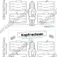 Mini-Heft: Winter 4. Klasse (Vorschau 17)