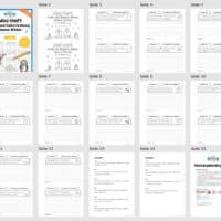 Mini-Heft: 10 Abschreibtexte zur Groß- und Kleinschreibung Thema Winter (Überblick)