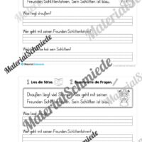 Mini-Heft: Lesetexte Winter (Vorschau 06)