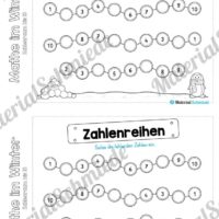 Mini-Heft: Mathe im Winter (Zahlenraum bis 10) - Vorschau 04