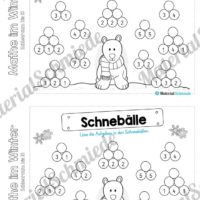 Mini-Heft: Mathe im Winter (Zahlenraum bis 10) - Vorschau 11