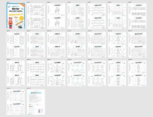 Mini-Heft: Mathe im Winter (Überblick)