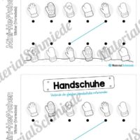 Mini-Heft: Winter Vorschule - 20 Arbeitsblätter (Vorschau 05)