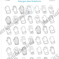 15 Rätsel zum Winter (Konzentration)