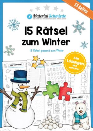 15 Rätsel zum Winter