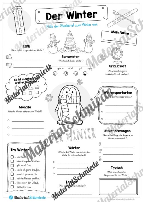 12 Steckbriefe zum Winter (Vorschau 04)
