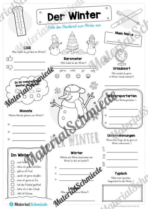 12 Steckbriefe zum Winter (Vorschau 08)