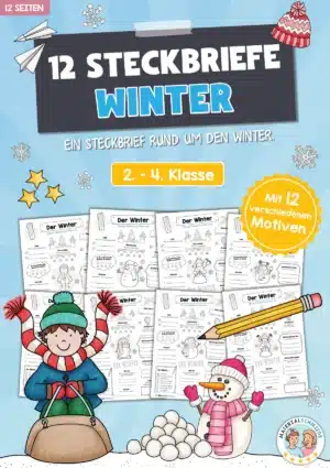 12 Steckbriefe zum Winter
