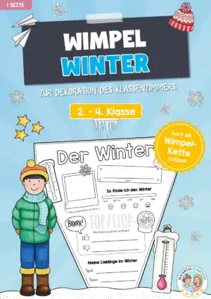 Winter: Wimpel / Wimpelkette