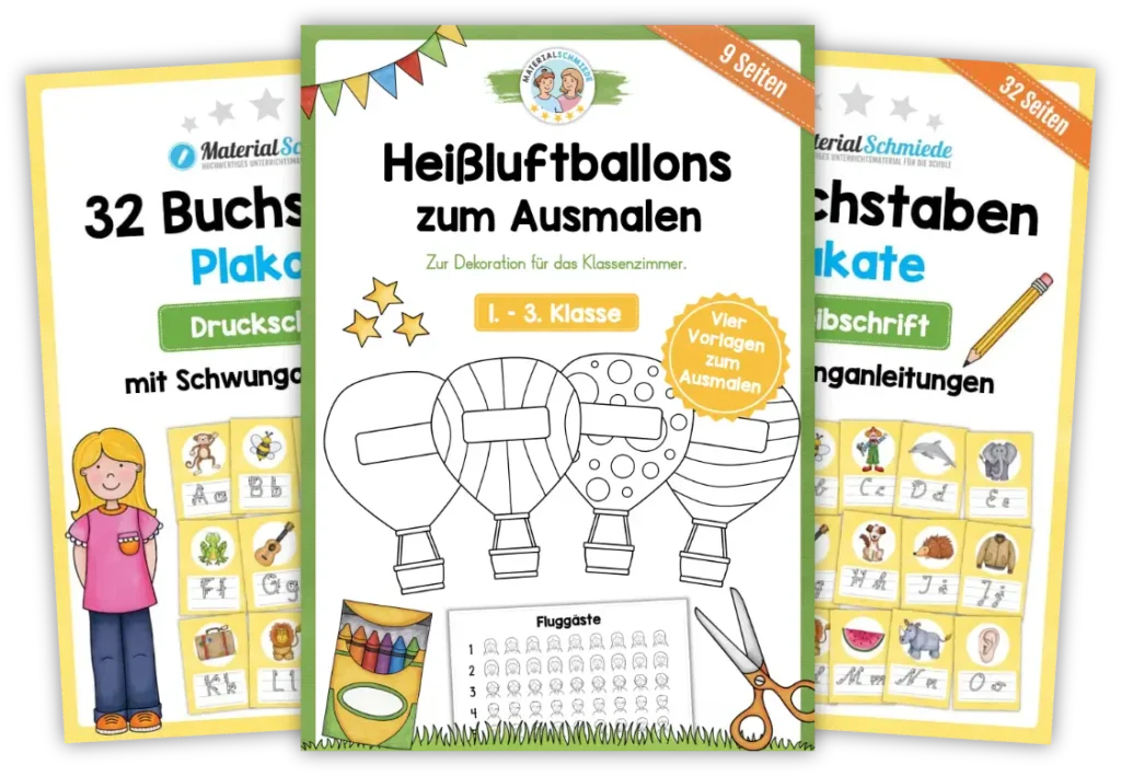 Klassenraumdekoration für die Grundschule