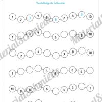 20 Mathe Übungen 1. Klasse (Zahlenreihen)