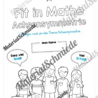 Achsensymmetrie: Arbeitsheft (Arbeitsblatt 01)