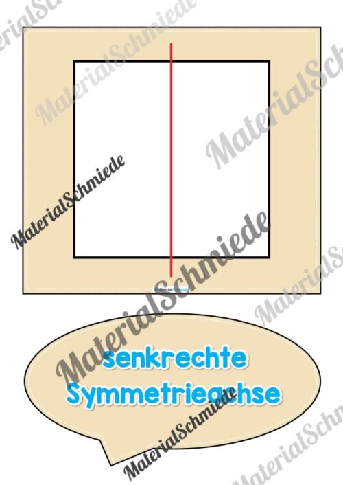 Achsensymmetrie Tafelmaterial (Arbeitsblatt 01)