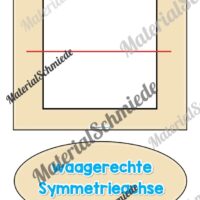 Achsensymmetrie Tafelmaterial (Arbeitsblatt 02)