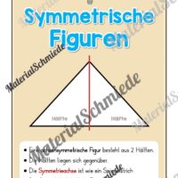 Achsensymmetrie Tafelmaterial (Arbeitsblatt 08)