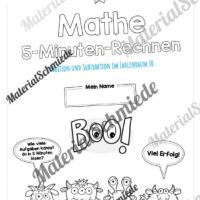 5-Minuten-Rechnen: Addition & Subtraktion im Zahlenraum 10 (Vorschau 01)