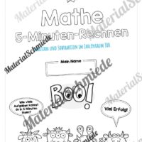 5-Minuten-Rechnen: Addition & Subtraktion im Zahlenraum 100 - Glatte Zehner (Vorschau 01)