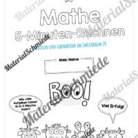 5-Minuten-Rechnen: Addition & Subtraktion im Zahlenraum 20 (Vorschau 01)