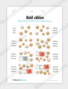 Materialpaket: Geld & Euro