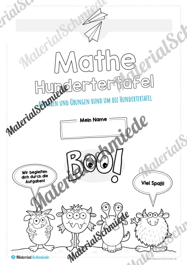 Mathe: Hundertertafel (Vorschau 01)