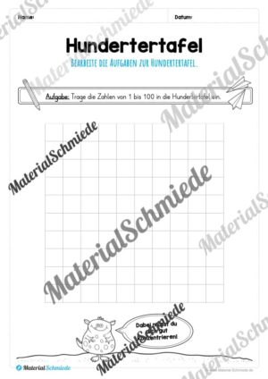 Mathe: Hundertertafel (Vorschau 06)