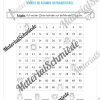Mathe: Hundertertafel (Vorschau 12)
