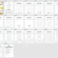 Arbeitsheft zur Hundertertafel - 2. & 3. Klasse (20 Arbeitsblätter) - Überblick