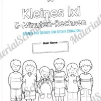 Kleines Einmaleins: 5-Minuten-Rechnen (Deckblatt)
