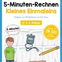 Kleines Einmaleins: 5-Minuten-Rechnen (10 Arbeitsblätter)