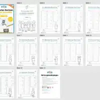 Kleines Einmaleins: 5-Minuten-Rechnen (10 Arbeitsblätter) - Überblick