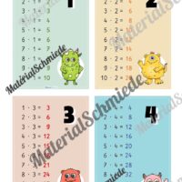 Kleines Einmaleins: Bildkarten (Vorschau 01)