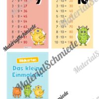 Kleines Einmaleins: Bildkarten (Vorschau 03)
