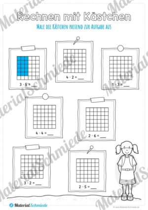 Kleines Einmaleins: Einstiegsaufgaben – Von Plus zu Mal (Vorschau 08)