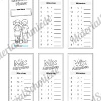 Kleines Einmaleins: Fächer (Vorschau 08)