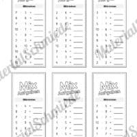 Kleines Einmaleins: Fächer (Vorschau 09)