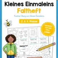 Kleines Einmaleins: Faltheft mit Aufgaben und Übungen (2. & 3. Klasse)
