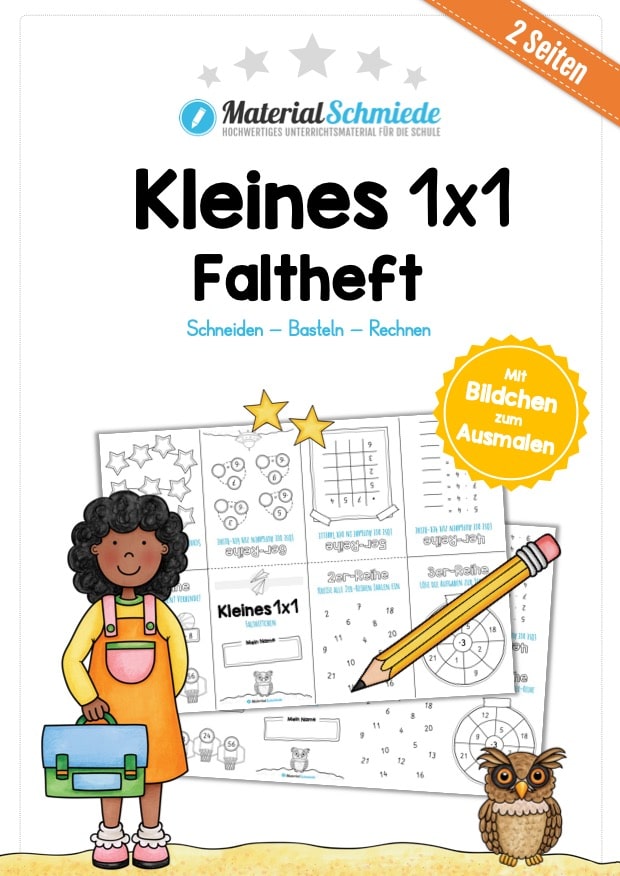 Kleines Einmaleins: Faltheft