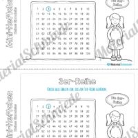Kleines Einmaleins: Mini-Heft (3er-Reihe Tabelle)