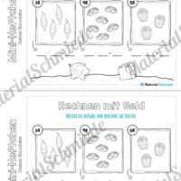 Kleines Einmaleins: Mini-Heft (Rechnen mit Geld)