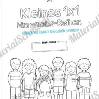 Kleines Einmaleins: Reihen von 1-10 (Deckblatt)