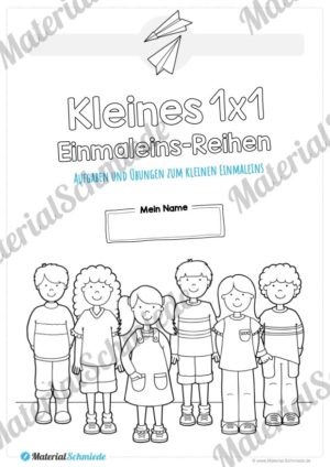 Kleines Einmaleins: Reihen von 1-10 (Deckblatt)