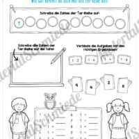 Kleines Einmaleins: Reihen von 1-10 (1er-Reihe)