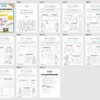 Kleines Einmaleins: Mal-Reihen von 1-10 (10 Arbeitsblätter) - Überblick