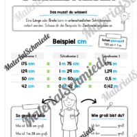 Arbeitsheft Längen: Grundwissen (2. & 3. Klasse) - Arbeitsblatt 05